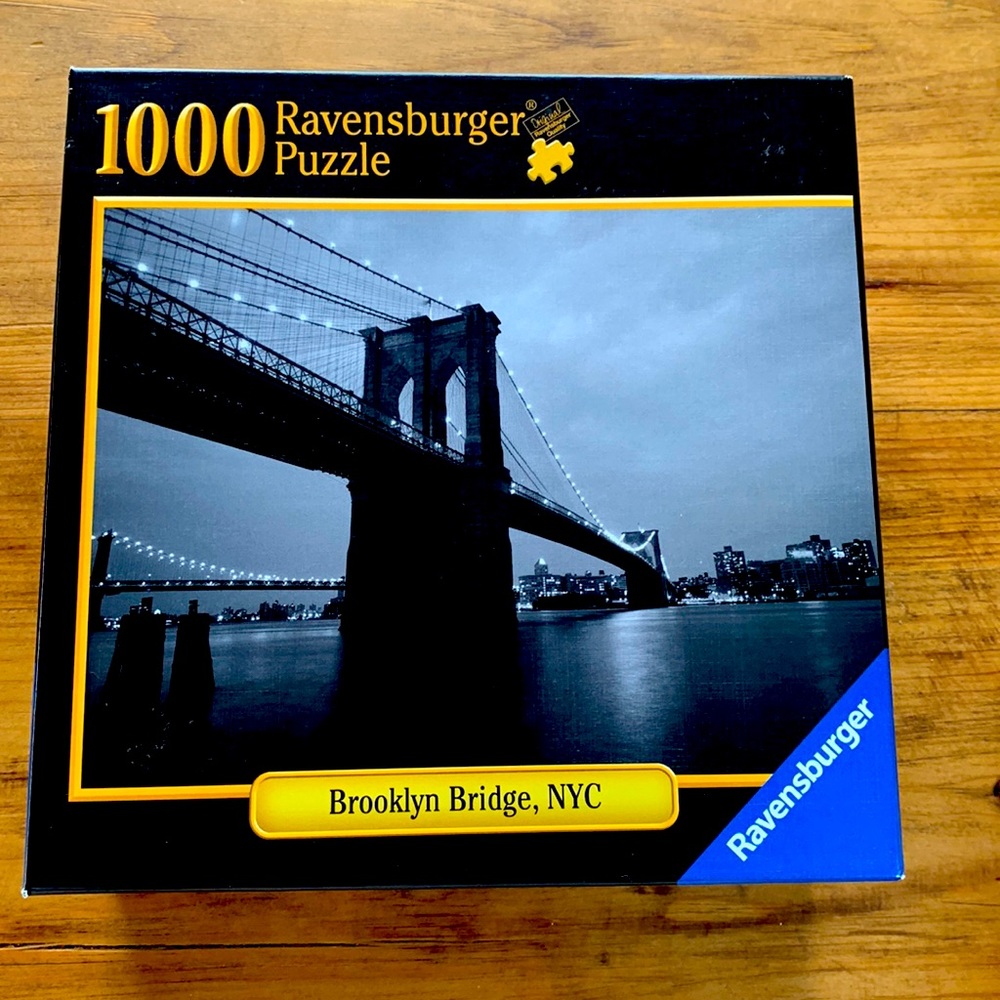 Brooklyn bridge 1000 piece puzzle